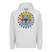 Dove Grey 100 days of school Premium Hoodie - MaliasSmallBusiness