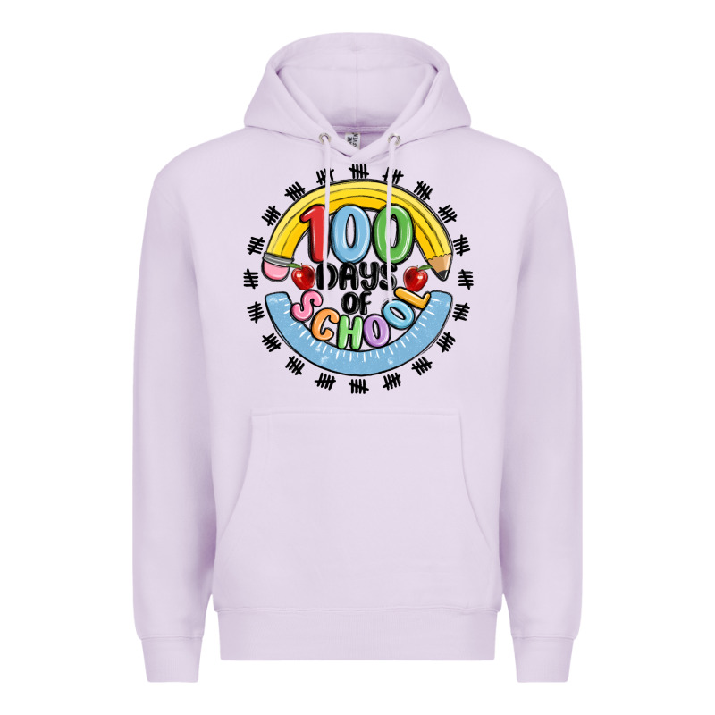100 Days Of School Premium Hoodie by MaliasSmallBusiness | Teevron