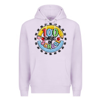Lilac 100 days of school Premium Hoodie - MaliasSmallBusiness