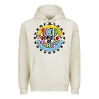 Oatmeal Heather 100 days of school Premium Hoodie - MaliasSmallBusiness