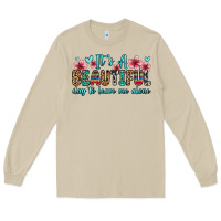 Mushroom it s a beautiful day to leave me alone Long Sleeve Tee - Zillion Design Studio