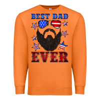 Carrot best dad ever american flag Premium Sweatshirt - Artiststas