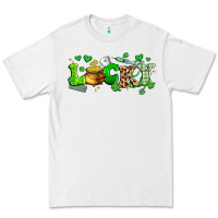 White lucky nurse Premium Tee - Artiststas
