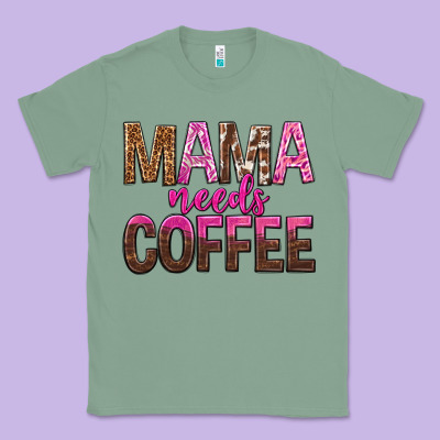 Mama Needs Coffee Tbw Classic Tee Designed By Texasbilliewilder
