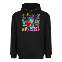 Black in october we wear pink love pink Heavyweight Hoodie - AdoDesignShop