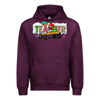 Mauve Wine teacher squad Urban Hoodie - NancyCooperArtShop