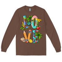 Chestnut summer love teacher Long Sleeve Tee - texasbilliewilder