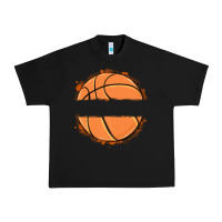 Black custom basketball Urban Heavy Tee - MaliasSmallBusiness