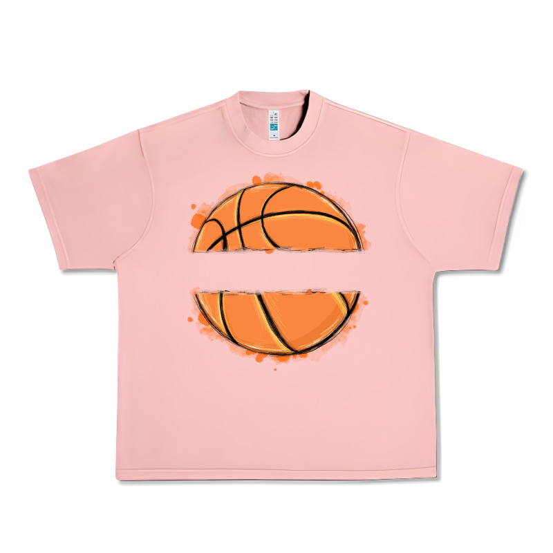 Custom Basketball Urban Heavy Tee by MaliasSmallBusiness | Teevron