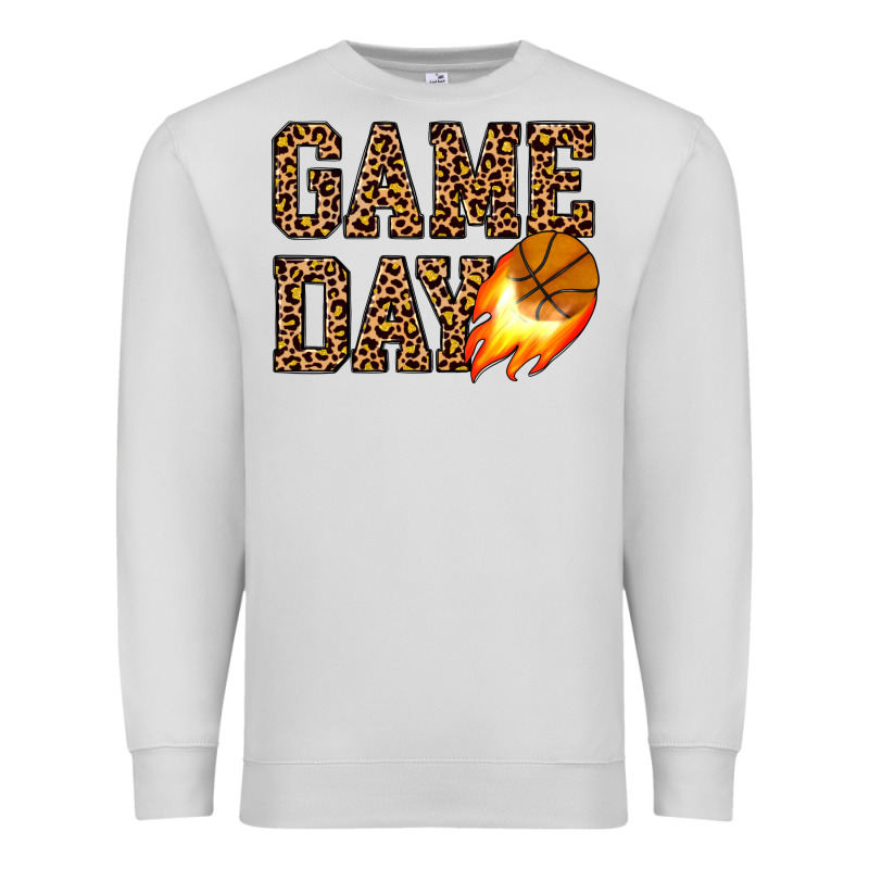 Game Day Basketball Premium Sweatshirt by JahusDesignShop | Teevron