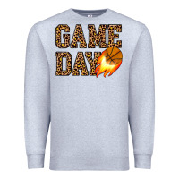Heather Grey game day basketball Premium Sweatshirt - JahusDesignShop