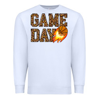 White game day basketball Premium Sweatshirt - JahusDesignShop