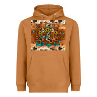 Faith Hope Love Cross Heavyweight Hoodie | Teevron