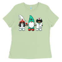 Matcha african american nurse gnomies medical gnomies Ladies Tee - BarkalooDesign