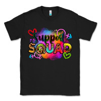 Black support squad Classic Tee - Zillion Design Studio