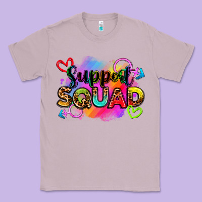 Support Squad Classic Tee Designed By Zillion Design Studio