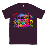 Plum support squad Classic Tee - Zillion Design Studio