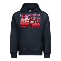 Navy valentines express with gnomies Urban Hoodie - NancyCooperArtShop