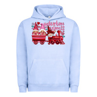 Pigment Grape Ice valentines express with gnomies Urban Hoodie - NancyCooperArtShop