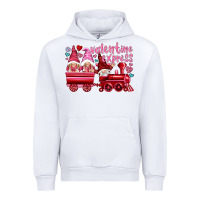 White valentines express with gnomies Urban Hoodie - NancyCooperArtShop