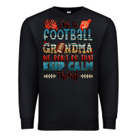 Black i'm a american football grandma we don't do that k Premium Sweatshirt - Jasminsmagicworld