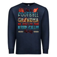 Navy i'm a american football grandma we don't do that k Premium Sweatshirt - Jasminsmagicworld