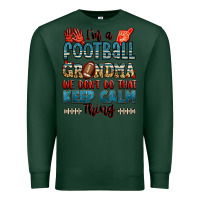 Sports Green i'm a american football grandma we don't do that k Premium Sweatshirt - Jasminsmagicworld