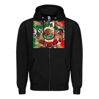 Black el papa mas chingon tumbler 3 Zipper Hoodie - CTS Tumbler Store