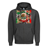 Charcoal Heather el papa mas chingon tumbler 3 Zipper Hoodie - CTS Tumbler Store
