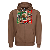 Chestnut el papa mas chingon tumbler 3 Zipper Hoodie - CTS Tumbler Store