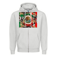 Dove Grey el papa mas chingon tumbler 3 Zipper Hoodie - CTS Tumbler Store