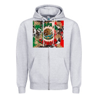 Heather Grey el papa mas chingon tumbler 3 Zipper Hoodie - CTS Tumbler Store