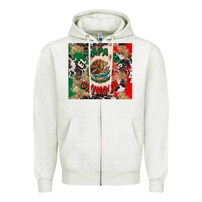 El Papa Mas Chingon Tumbler 3 Zipper Hoodie by CTS Tumbler Store | Teevron
