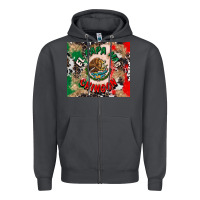 Smoke el papa mas chingon tumbler 3 Zipper Hoodie - CTS Tumbler Store