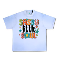 Grape Ice sassy little soul smiley Urban Heavy Tee - MaliasSmallBusiness