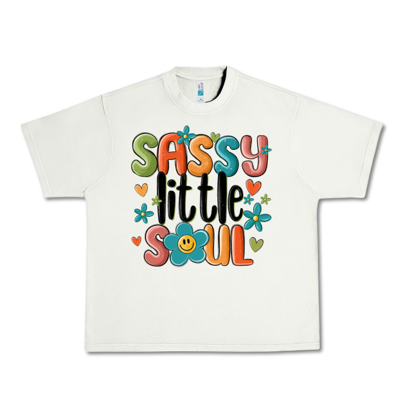 Sassy Little Soul Smiley Urban Heavy Tee by MaliasSmallBusiness | Teevron