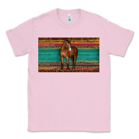 Bubblegum Pink western horse serape tooled leather leopard  sippy cup Classic Tee - BarkalooDesign