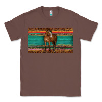 Chestnut western horse serape tooled leather leopard  sippy cup Classic Tee - BarkalooDesign
