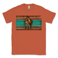 Copper western horse serape tooled leather leopard  sippy cup Classic Tee - BarkalooDesign