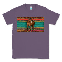 Lavender western horse serape tooled leather leopard  sippy cup Classic Tee - BarkalooDesign