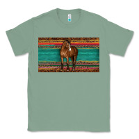 Sage western horse serape tooled leather leopard  sippy cup Classic Tee - BarkalooDesign