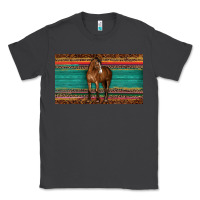 Smoke western horse serape tooled leather leopard  sippy cup Classic Tee - BarkalooDesign