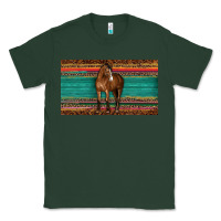 Sports Green western horse serape tooled leather leopard  sippy cup Classic Tee - BarkalooDesign