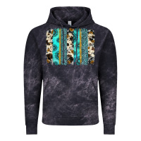Cloud Black gemstone sunflower cowhide brushstroke Vintage Hoodie - AdoDesignShop