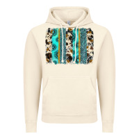 Vintage Artic gemstone sunflower cowhide brushstroke Vintage Hoodie - AdoDesignShop