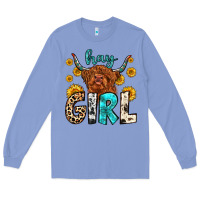 Colony Blue hay girl Long Sleeve Tee - Zillion Design Studio