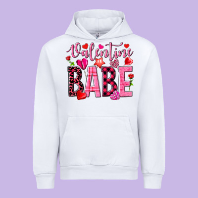 Valentine Babe Urban Hoodie Designed By Nancycooperartshop