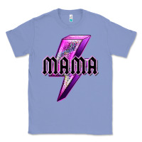 Colony Blue mama neon leopard lightning bolt Classic Tee - texasbilliewilder