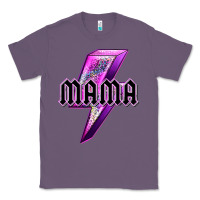 Lavender mama neon leopard lightning bolt Classic Tee - texasbilliewilder