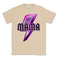 Mushroom mama neon leopard lightning bolt Classic Tee - texasbilliewilder